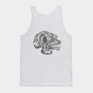 Psychedelic Head Tank Top